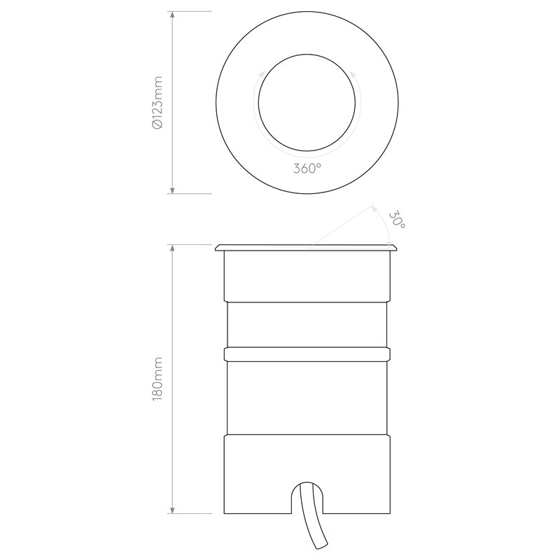 Astro Cromarty 120 LED | Lampe de sol