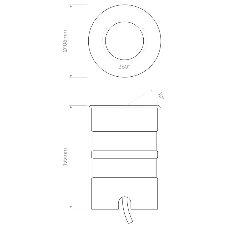 Astro Cromarty 100 | Grondlamp