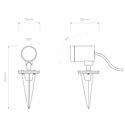 Astro Bayville Spike Spot 12V | Grondlamp
