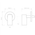 Astro Micro Recess Unswitched | Wandlamp