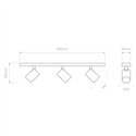 Astro Ascoli Triple Bar | Plafondlamp