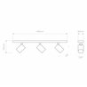 Astro Ascoli Triple Bar | Deckenlampe