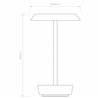 Astro Halo Portable | Lampe de table