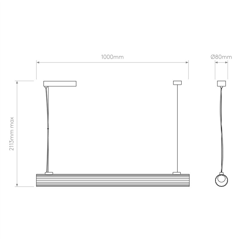 Astro io Pendant 1000 | Suspension lamp