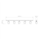 Astro Koto Five Bar | Plafondlamp