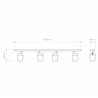 Astro Koto Four Bar | Deckenlampe