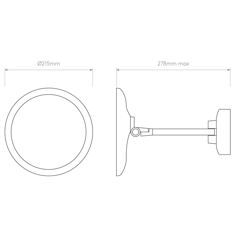 Astro Mascali Round LED | Wall lamp
