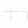 Astro Mondrian 400 Frame Mounted LED | Wall lamp