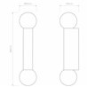 Astro Ortona Twin | Wall lamp