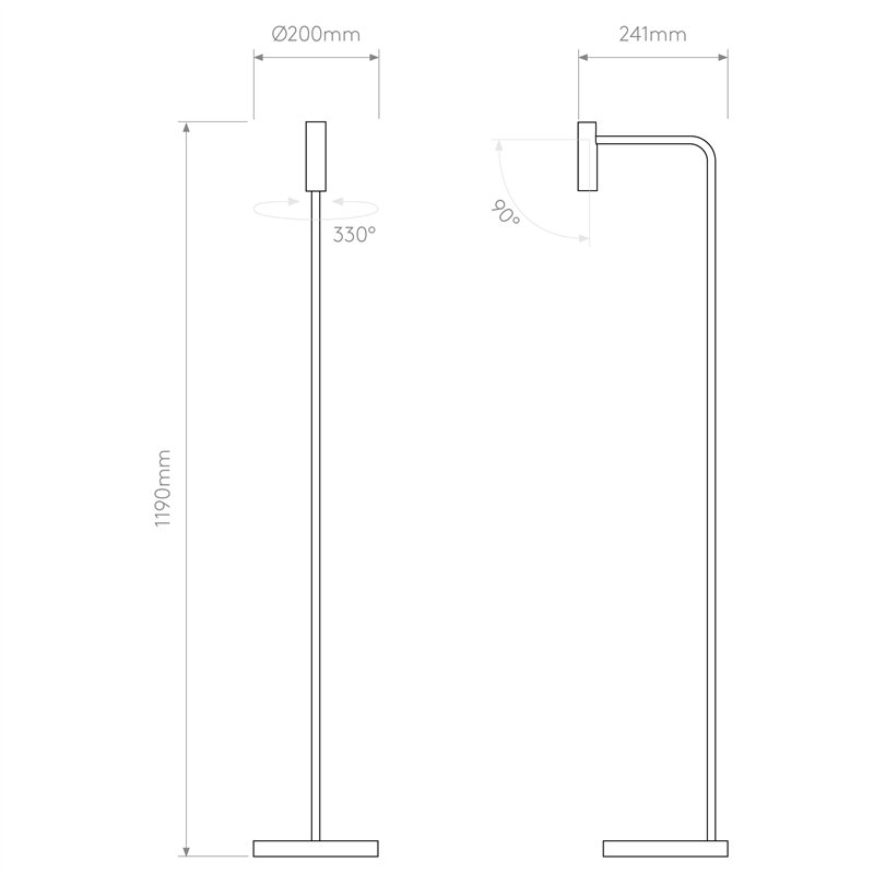 Astro Enna Floor LED | Staanlamp