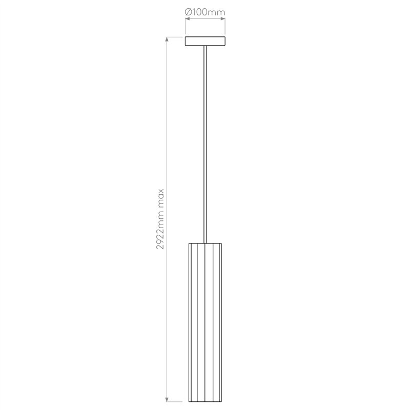 Astro Hashira Pendant | Lampe à suspension