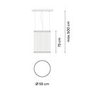 Vibia Array Ø 55 cm - 73 cm - 1815 hanglamp