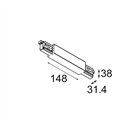 Modular Track 230V Connection 180° Electrical/Mechanical