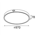 Modular Flat Moon Recessed 970 1x LED DI | Inbouwspot