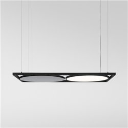 Modular Geometry Suspended Adjustable 672x1288 2x LED DE | Suspension lamp