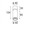 Modular Nyto Surface Adjustable 40 Round 1x LED DE | Plafonnier / Applique
