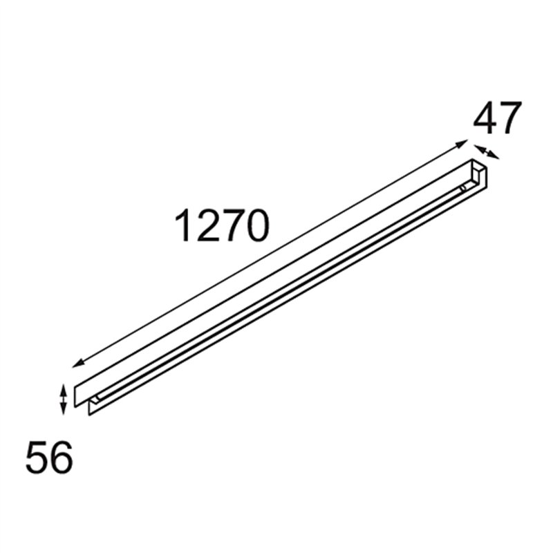 Modular United Surface 1274 1x LED DI | Ceiling lamp / Wall lamp