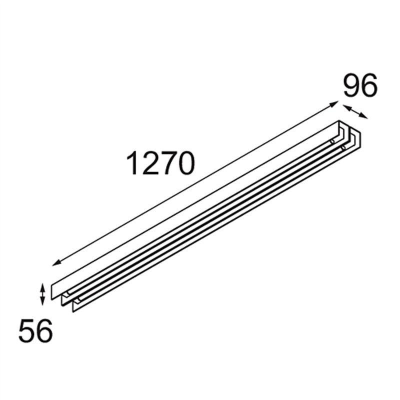 Modular United Surface 1274 2x LED DI | Plafonnier / Applique