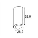 Modular Track 48V High Endplate Round (2)