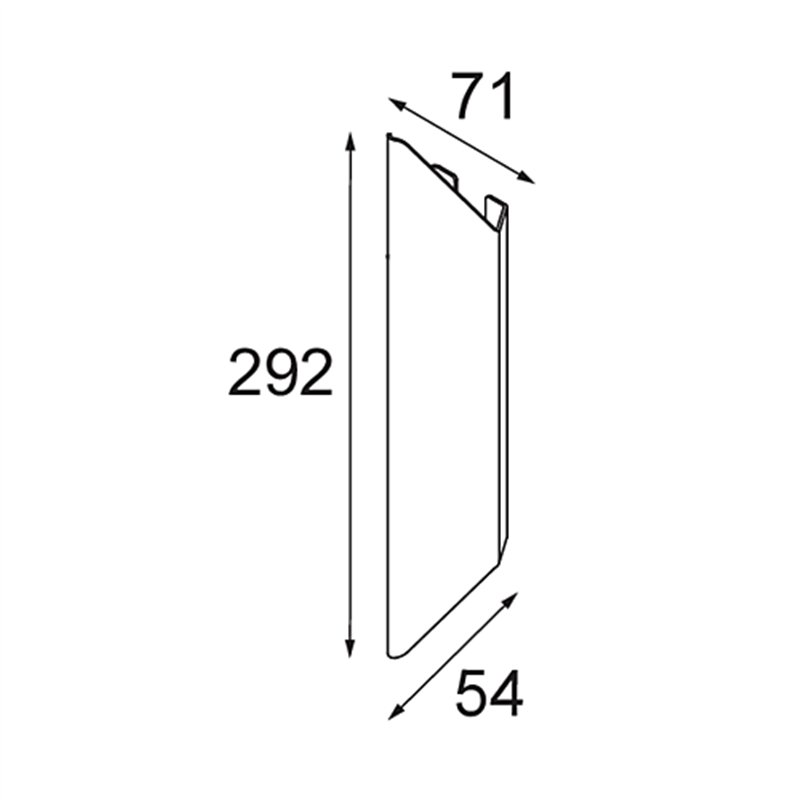 Modular Chival Wall Up/Down 292 2x LED DE | Applique
