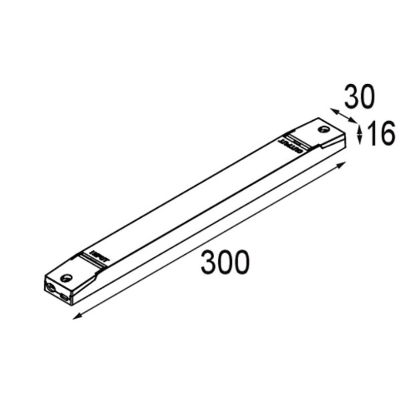 Modular LED Driver Constant Voltage 24V 30W