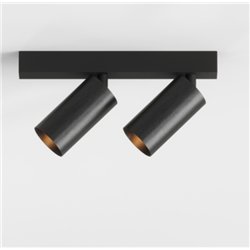 Modular Minude Surface Adjustable 45 Square 2x LED DE | Plafondlamp / Wandlamp