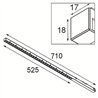 Modular Pista Linear Spots Track 48V 710 1x LED | Éclairage sur rail