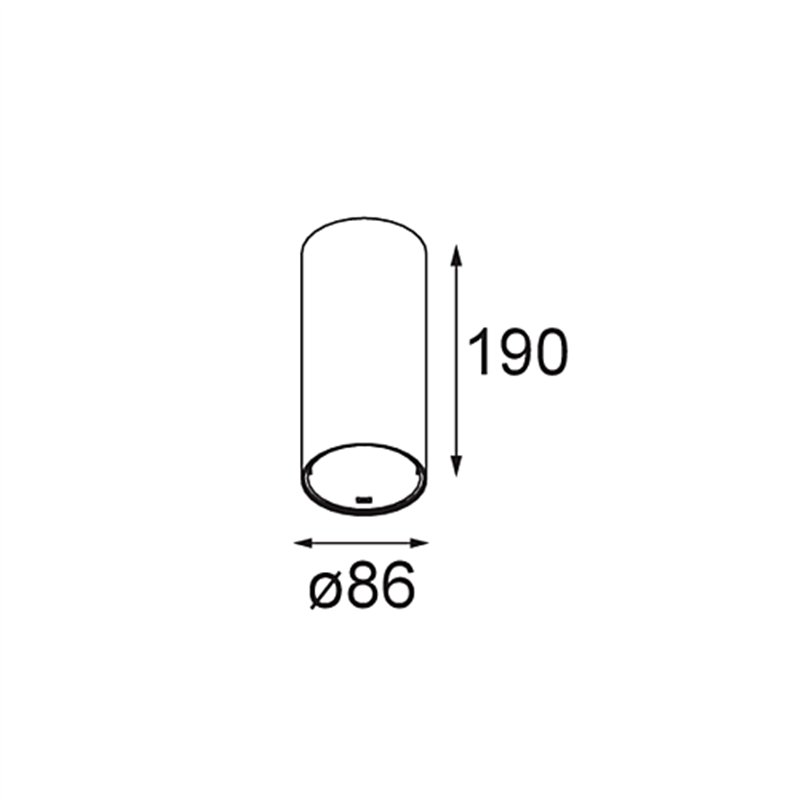 Modular Smart Tube Surface 82 XL 1x 1800-3000K WD DI 350mA | Plafonnier
