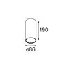 Modular Smart Tube Surface 82 XL 1x 1800-3000K WD DI 350mA | Plafonnier