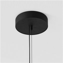 Modular Power Feed and Suspension Canopy Surface Round Extruded DI 500mA (Incl. Suspension Cable 2000)