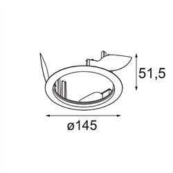 Modular Ring Recessed 115 Wink