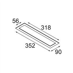 Modular Backplate 352x90