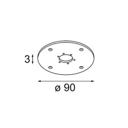 Modular Baseflange 90