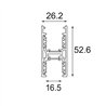 Modular Track 48V High Profile Suspended Up/Down 1000