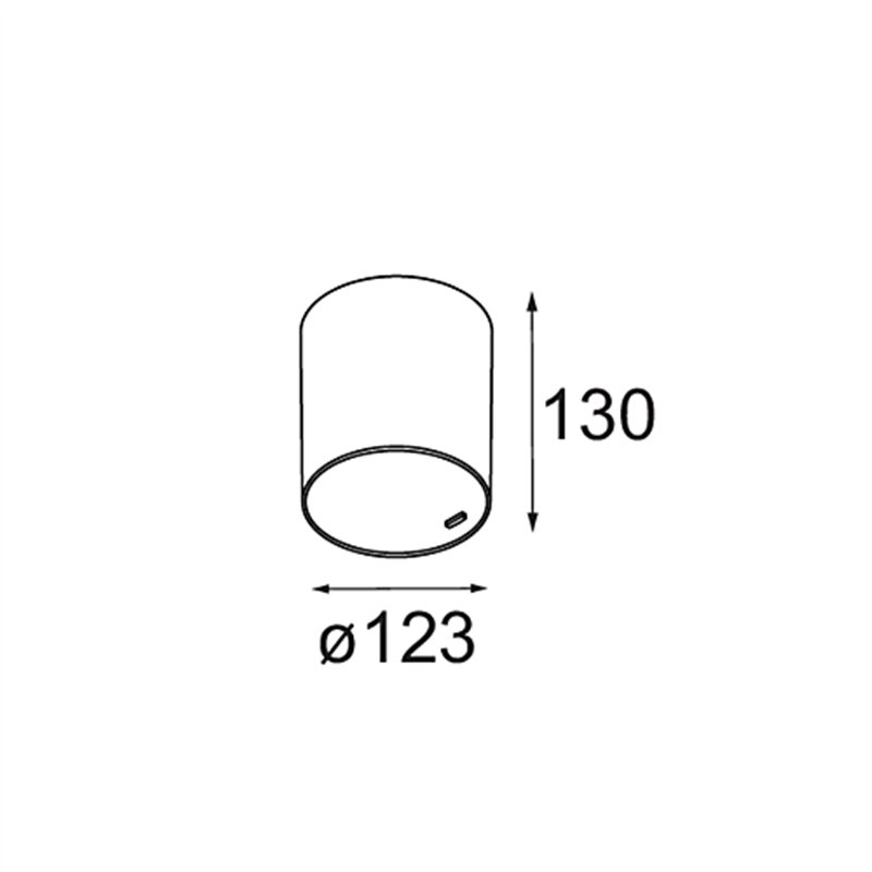Modular Smart Tube Surface 115 1x DE | Ceiling lamp