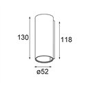 Modular Smart Tube Wall Up/Down 48 2x DE | Wandlamp