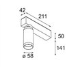 Modular Kogel Surface Adjustable 58 1x LED DI | Plafonnier / Applique