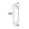 Modular Chival Wall Up/Down 292 2x LED DI | Applique