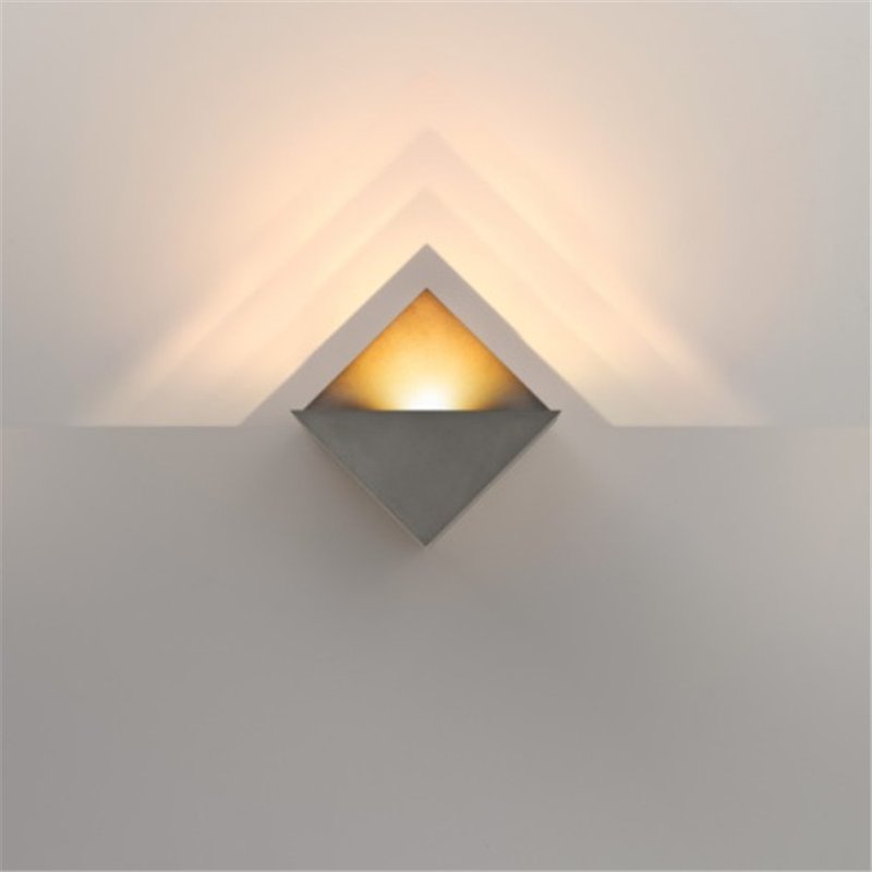 Modular Impulse Square Wall 1x IP44 LED DE | Applique