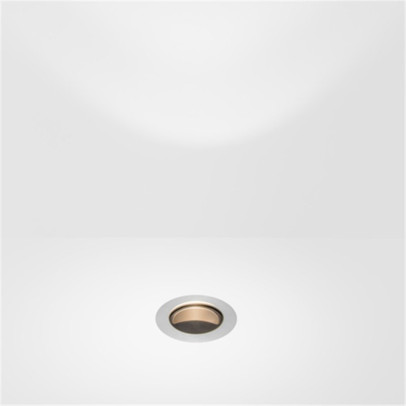 Modular Hipy Round Asy Floor Recessed Up Adjustable 110 1x IP67 LED DE | Lampe de sol