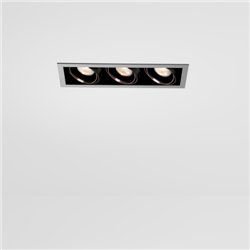Modular Mini-Multiple Recessed Adjustable GU10 3x | Einbauspot