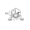 Modular Mini-Multiple Recessed Adjustable M-LED 1x DE | Spot encastré