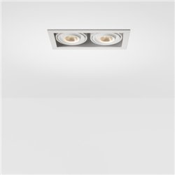 Modular Mini-Multiple Recessed Adjustable M-LED 2x DE | Inbouwspot