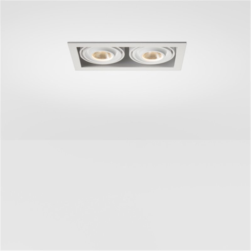 Modular Mini-Multiple Recessed Adjustable M-LED 2x DE | Recessed spot