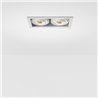 Modular Mini-Multiple Recessed Adjustable M-LED 2x DE | Spot encastré