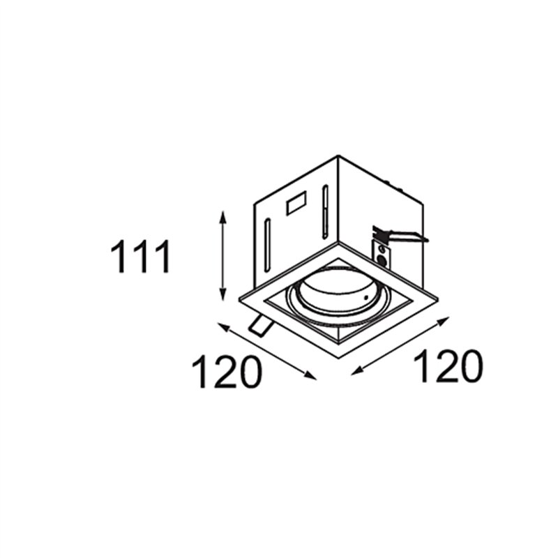 Modular Mini-Multiple Smart Ring Recessed Adjustable 1x LED DE | Einbauspot