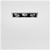 Modular Mini-Multiple Smart Ring Recessed Adjustable 3x LED DE | Spot encastré