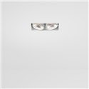 Modular Mini-Multiple Smart Ring Recessed Trimless Adjustable 2x LED DE | Inbouwspot