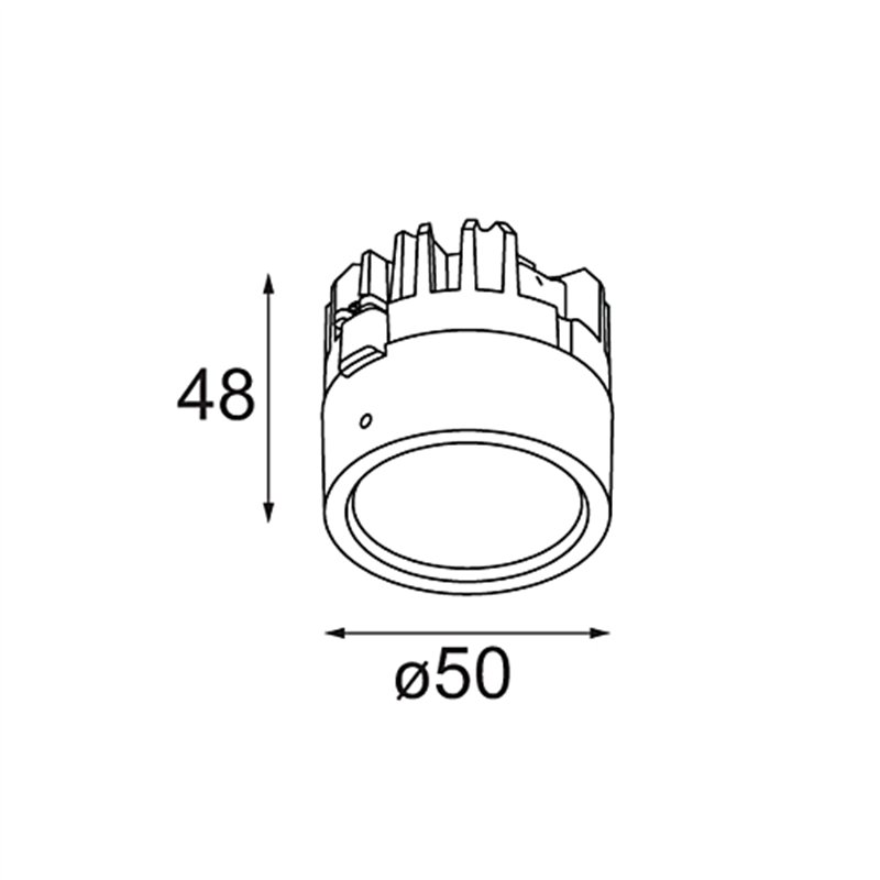 Modular M-LED Module 50 1x LED 1800-3000K WD DE
