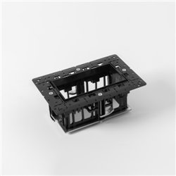 Modular Qbini Frame Recessed Trimless 2x | Inbouwspot